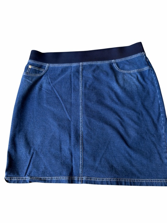 Zenergy by Chico's Dresses & Skirts - Zenergy by Chico’s Blue Denim-Style Stretch Skirt